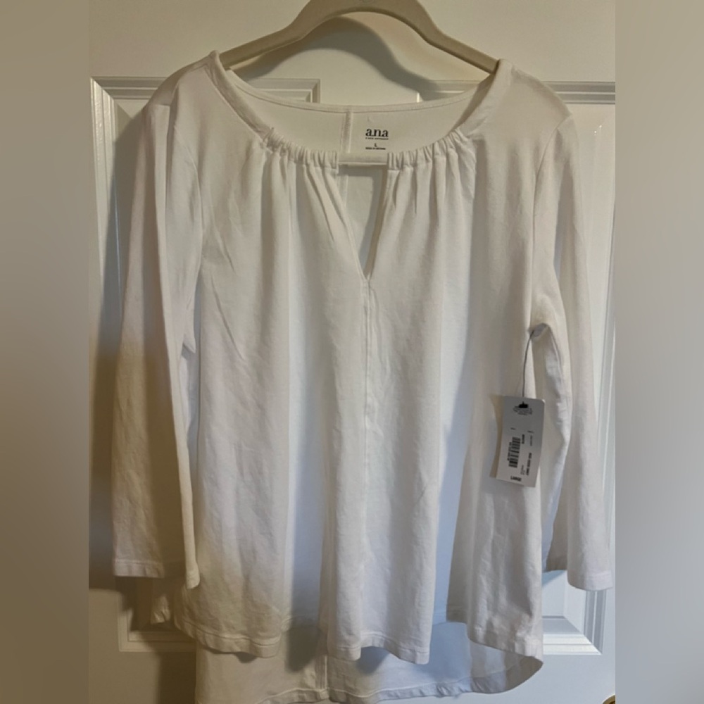 NWT a.n.a hi-low top. Size L